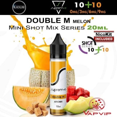 DOUBLE M Melón 20ml e-liquido Mini Shot - Suprem-e