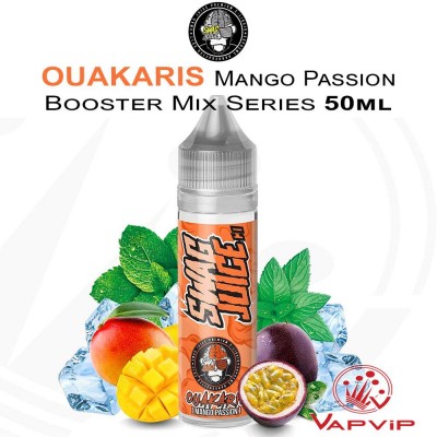 OUAKARIS eliquid Mango Passion 50ml (BOOSTER) - Swag Juice Co.