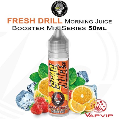 FRESH DRILL e-liquid Morning Juice 50ml (BOOSTER) - Swag Juice