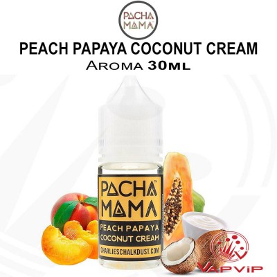 Flavor Peach Papaya Coconut Cream Concentrate 30ML - Pachamama