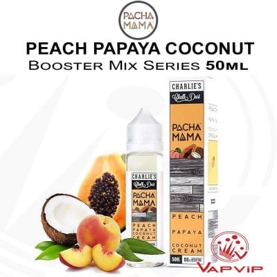 PEACH PAPAYA COCONUT CREAM 50ml (BOOSTER) - PACHAMAMA