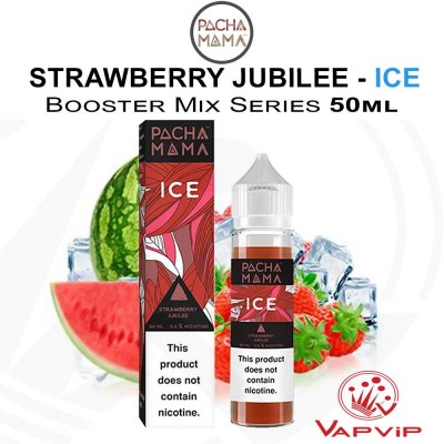 STRAWBERRY JUBILEE ICE 50ml (BOOSTER) - PACHAMAMA