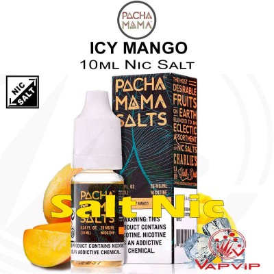 Nic Salt Icy Mango Sales de Nicotina e-líquido 10ml - Pachamama