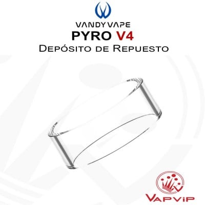 PYRO IV RDTA Replacement Tank Pyrex - Vandy Vape