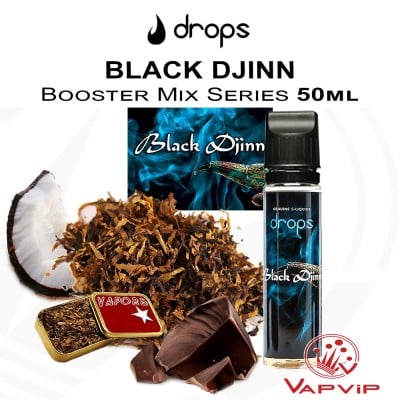 Black Djinn e-liquid 50ml (BOOSTER) - Drops