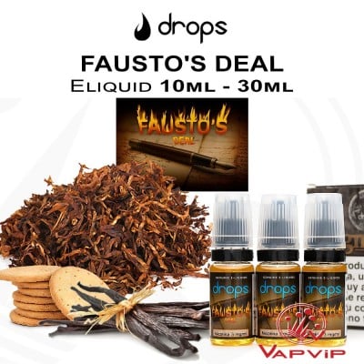 Fausto's Deal 10ml o 30ml e-líquido - Drops