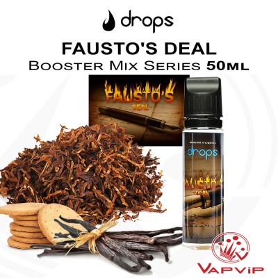 Fausto's Deal e-liquid 50ml (BOOSTER) - Drops