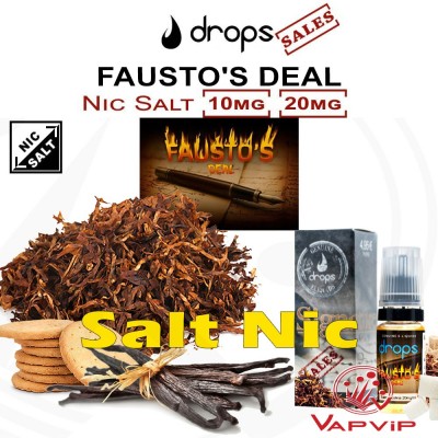 Nic Salt FAUSTO'S DEAL Sales de Nicotina e-líquido - Drops