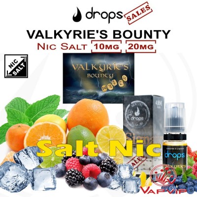 Nic Salt VALKYRIE'S BOUNTY Sales de Nicotina e-líquido - Drops