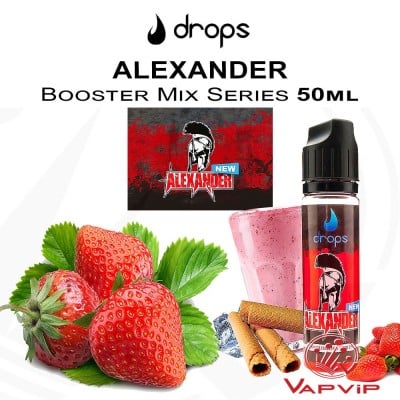 ALEXANDER e-liquido 50ml - Conquerors (BOOSTER) - Drops