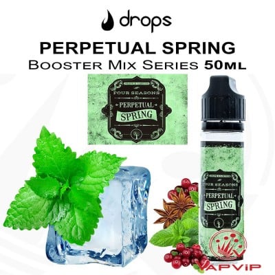 PERPETUAL SPRING e-liquido 50ml - Four Seasons Selection (BOOSTER) - Drops