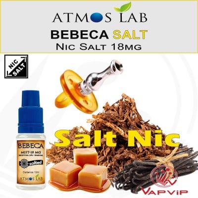 BEBECA SALTED: Sales de Nicotina 10ml - Atmos Lab