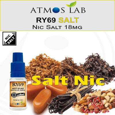 RY69 SALTED: Sales de Nicotina 10ml - Atmos Lab