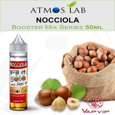 NOCCIOLA Eliquid 50ml (BOOSTER) - AtmosLab
