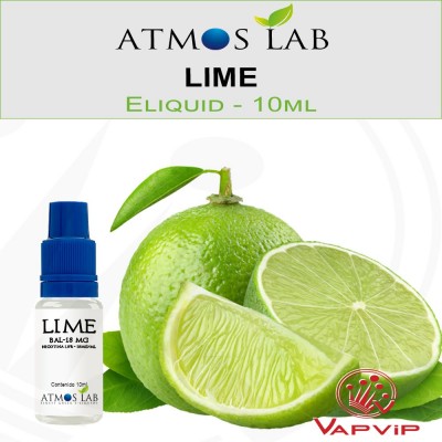 LIME Eliquid 10ml - Atmos Lab