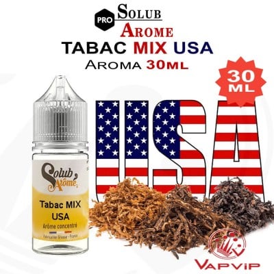 Aroma TABAC MIX USA (Tabaco) 30ml Concentrado - SolubArome