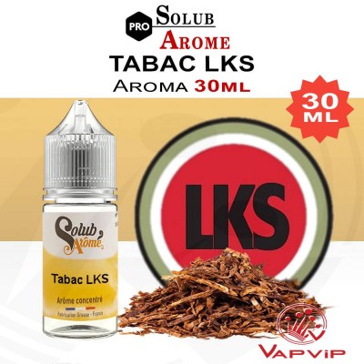Aroma TABAC LKS (Tabaco Americano) 30ml Concentrado - SolubArome
