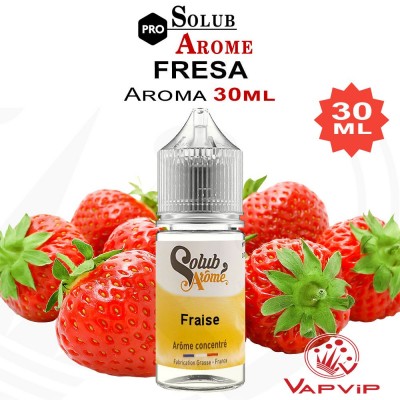 Aroma FRESA (Fraise) 30ml Concentrado - SolubArome