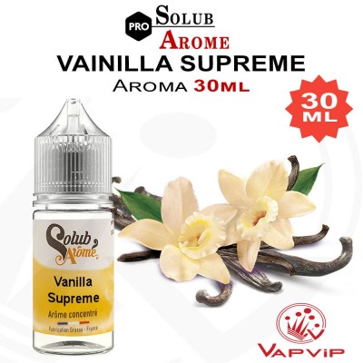 Flavor VANILLA SUPREME 30ml Concentrate - SolubArome