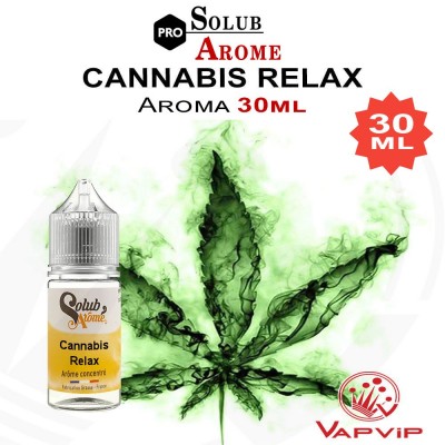 Flavor CANNABIS RELAX MARIJUANA 30ml Concentrate - SolubArome