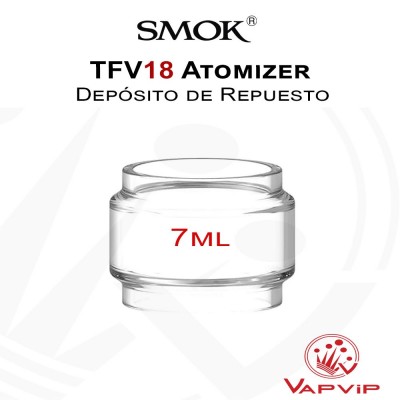 TFV18 Pyrex glass replacement tank - Smok