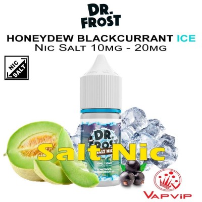 Nic Salt HONEYDEW BLACKCURRANT ICE Sales de Nicotina e-líquido 10ml - Dr. Frost