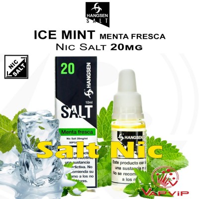 Nic Salt Menta Fresca ICE MINT Sales de Nicotina - Hangsen