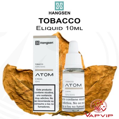 TOBACCO E-Liquid 10ml - Hangsen Atom