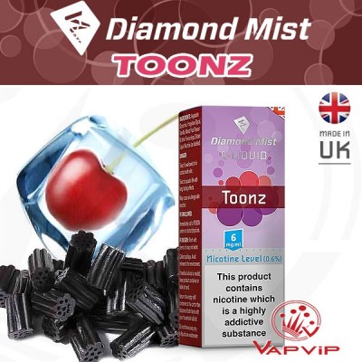 TOONZ E-liquid 10ml - Diamond Mist