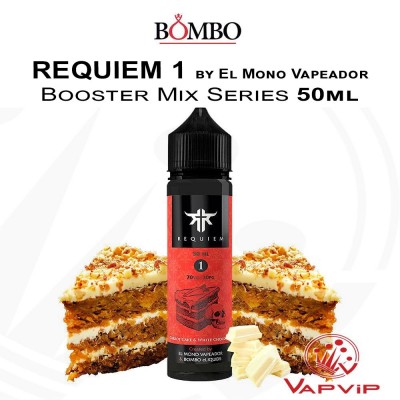 REQUIEM 1 Mono Vapeador E-liquido 50ml (BOOSTER) - Bombo
