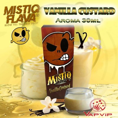 Flavor VANILLA CUSTARD 30ml Concentrate - Mistiq Flava