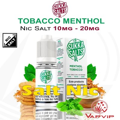 Nic Salt TOBACCO MENTHOL Nicotine Salts - Sukka Salts