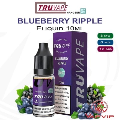 Blueberry Ripple E-Liquid 10ml - Truvape by Hangsen