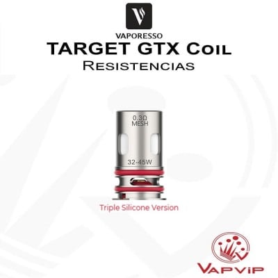 Resistencias TARGET GTX Coil - Vaporesso