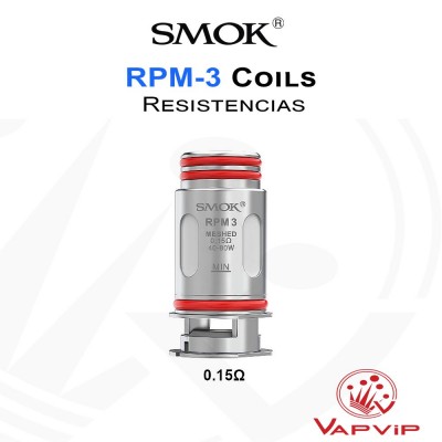 Resistencias SMOK RPM 3 Meshed Coil - Smok
