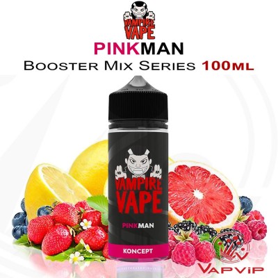 PINKMAN 100ml eliquid KONCEPT XIX (BOOSTER) - Vampire Vape