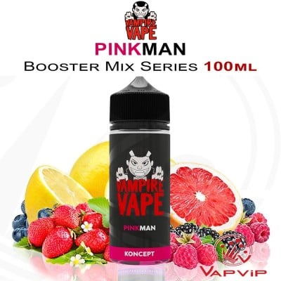 PINKMAN 100ml E-liquido KONCEPT XIX (BOOSTER) - Vampire Vape