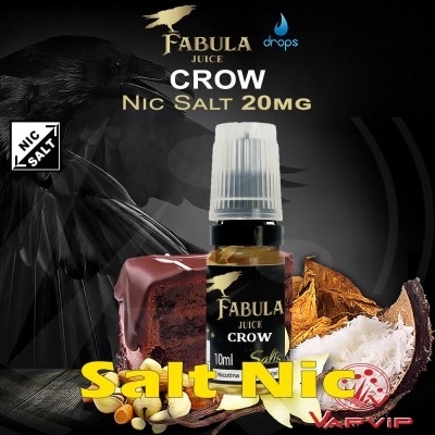Nic Salt CROW e-liquid - Fabula by Drops