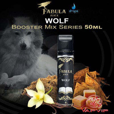 WOLF e-liquido 50ml (BOOSTER) - Fabula by Drops