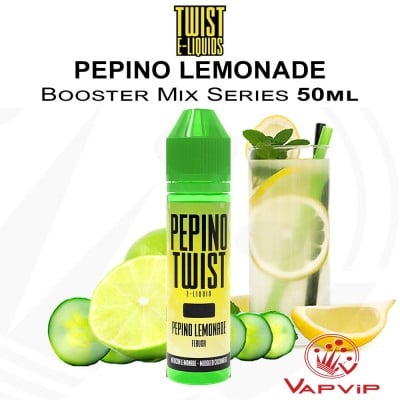 Lemon Pepino Lemonade E-liquido 50ml (BOOSTER) - Twist E-Liquids