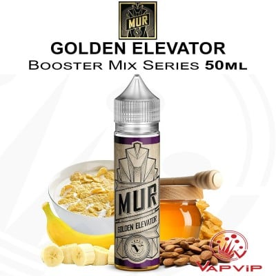 Golden Elevator Premium eliquid 50ml (BOOSTER) - MUR