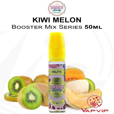 KIWI MELON E-liquid 50ml (BOOSTER) - Dinner Lady