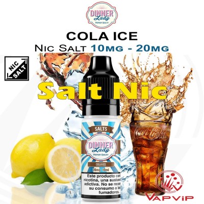 Nic Salt COLA ICE Sales de Nicotina e-líquido 10ml - Dinner Lady