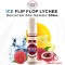 Flip Flop Lychee Ice E-liquid 50ml (BOOSTER) - ICE Dinner Lady