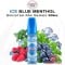 ICE BLUE MENTHOL E-liquid 50ml (BOOSTER) - Dinner Lady