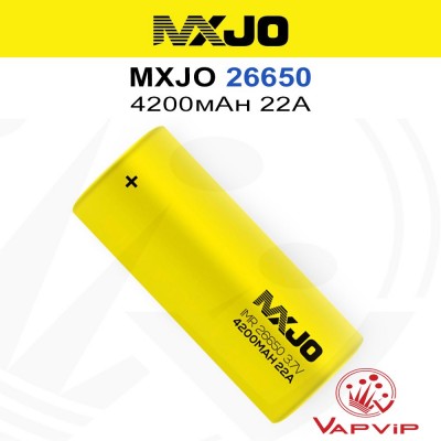 MXJO 26650 4200mAh - 22A Battery