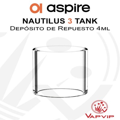 Nautilus 3 Depósito Pyrex de repuesto - Aspire