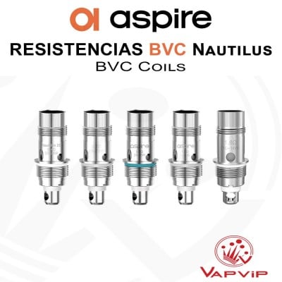 Head coils BVC Nautilus 2 by Aspire