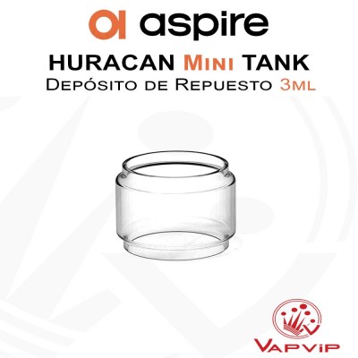 Huracan Mini Tank Replacement Pyrex - Aspire