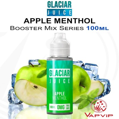 Apple Menthol Elíquido 100ml (BOOSTER) - Deep Blue